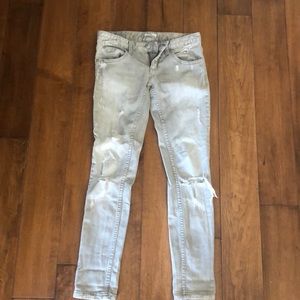 Free people grey jeans